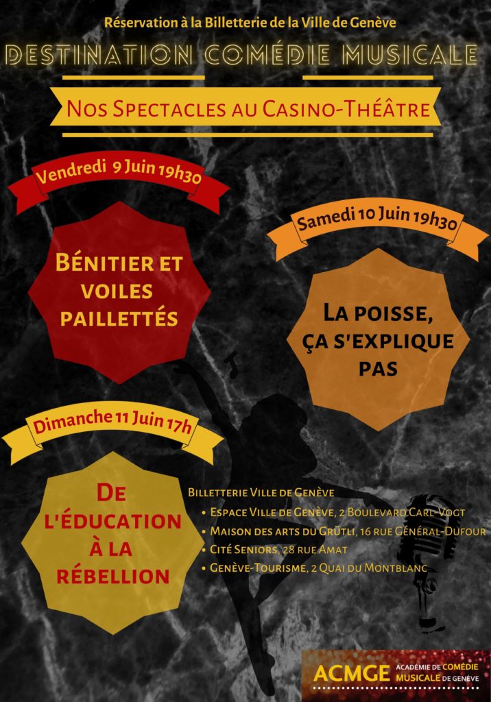 affiche spectacles juin 2023